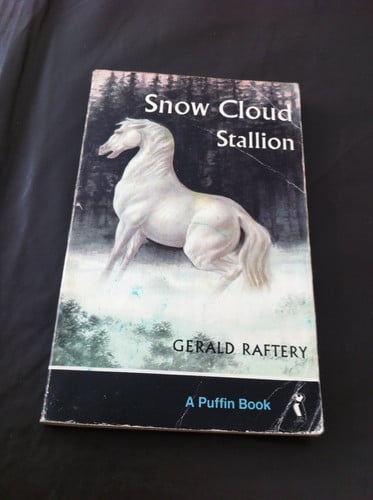 Cover of Snow Cloud, stallion.