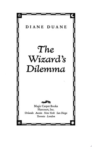 Cover of Wizard's Dilemma