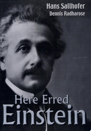 Here Erred Einstein