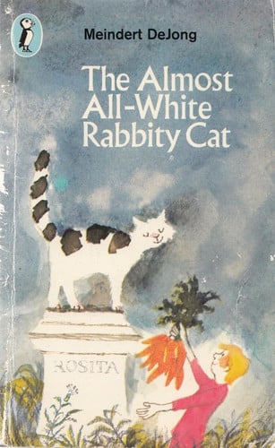 Cover of The almost all-white rabbity cat