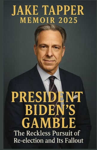 JAKE TAPPER PRESIDENT BIDEN’S GAMBLE MEMOIR 2025: The Reckless Pursuit of Re-election and Its Fallout