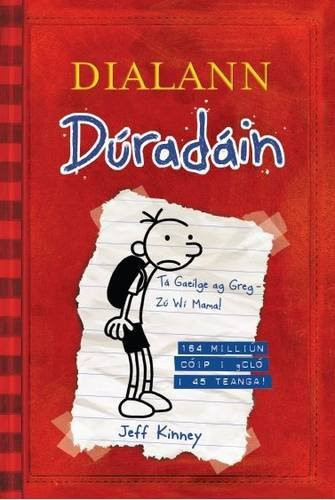 Dialann dúradáin leabhar rúnda Greg Heffley