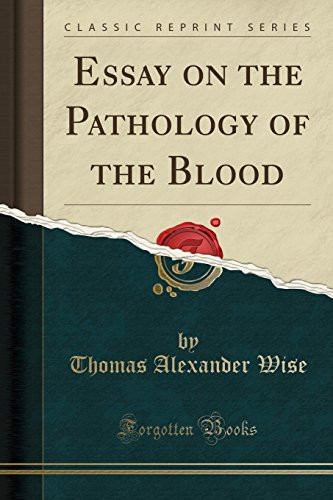 Essay on the Pathology of the Blood