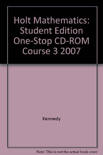 Cover of Holt Mathematics