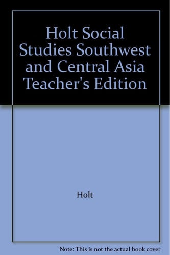 Cover of Holt Social Studies