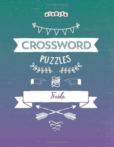 Crossword Puzzles for Freida