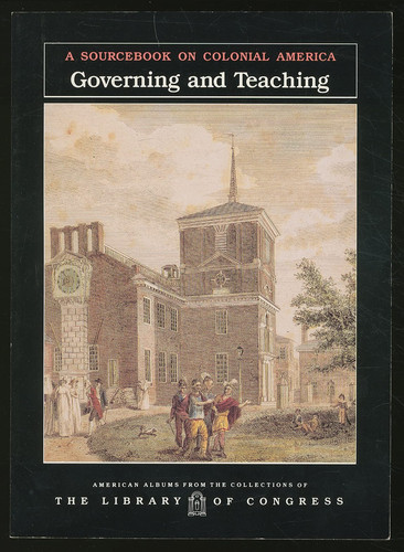 Cover of Governing and teaching