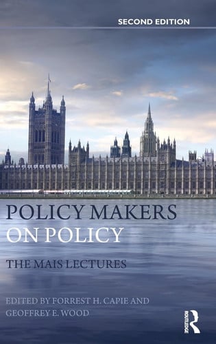 Policy Makers on Policy The Mais Lectures