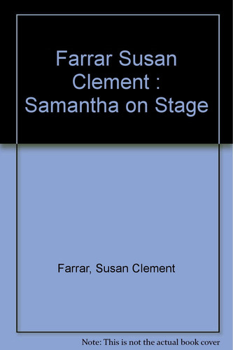 Cover of Samantha on stage