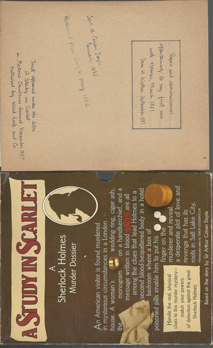 A Study in Scarlet: A Sherlock Holmes Murder Dossier