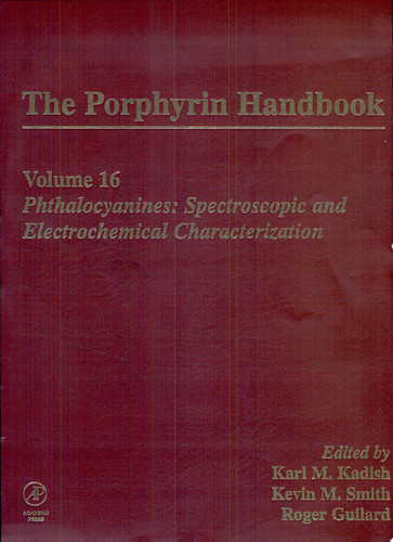 The Porphyrin Handbook Phthalocyanines: Spectroscopic and Electrochemical Characterization