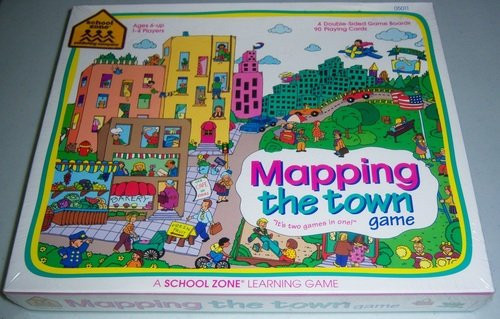 Cover of Mapping the Town Board Game