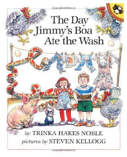 Cover of The Day Jimmy's Boa Ate the Wash