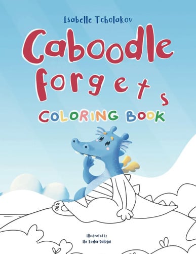 Cover of Caboodle Forgets Coloring Book
