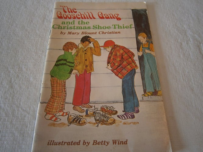 Cover of The Goosehill Gang and the Christmas shoe thief