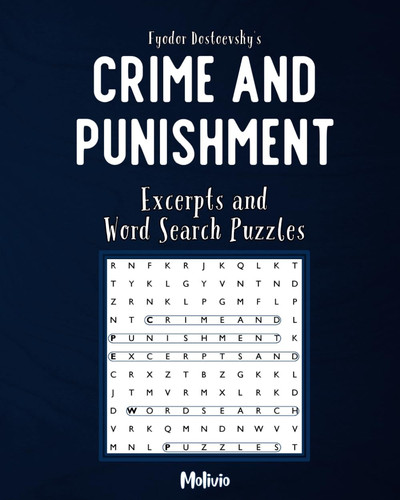 Fyodor Dostoevsky's Crime and Punishment: Excerpts and Word Search Puzzles