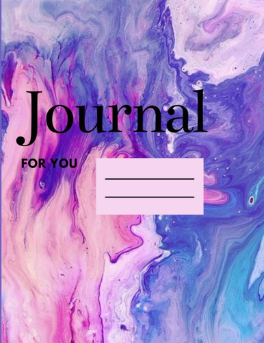 The journal is a beautiful lined notebook