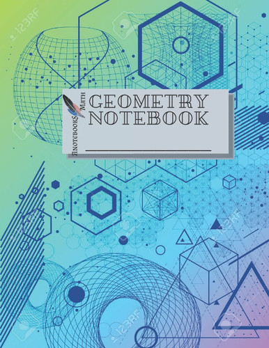 Geometry Notebook #2, Journal, Diary • 100 Pages Makes a wonderful daily graph/grid notebook to draw, write, journal, take notes, make lists, and much more creativity!