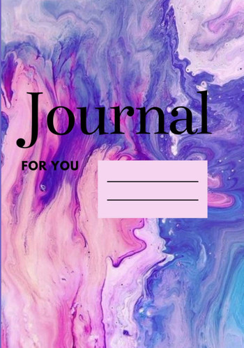 The journal is a beautiful lined notebook