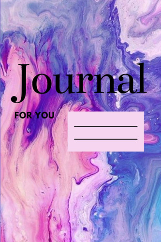 The journal is a beautiful lined notebook
