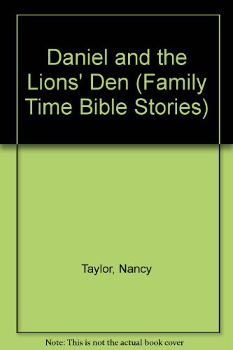 Cover of Daniel and the lions' den