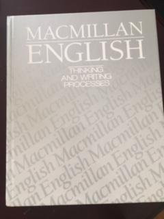 Cover of Macmillan English 12