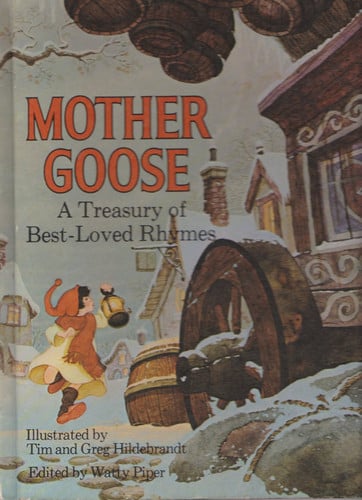 Cover of Mother Goose, a Treasury of Best Loved Rhymes