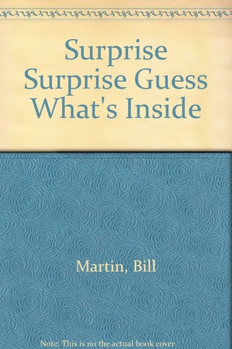 Cover of Surprise Surprise Guess What's Inside
