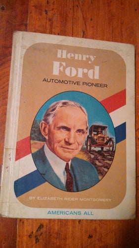 Cover of Henry Ford: automotive pioneer.