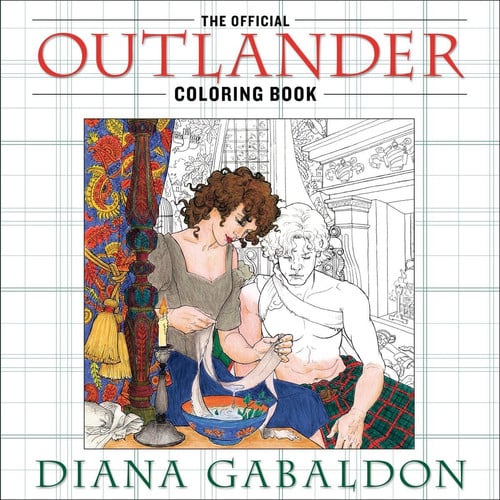 The Official Outlander Coloring Book An Adult Coloring Book