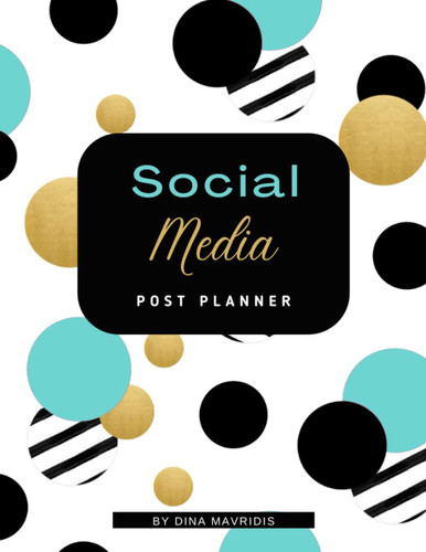 Social Media Post Planner | 8.5" x 11" Fill In Your Dates