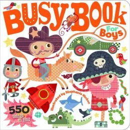 Cover of Busy book for boys