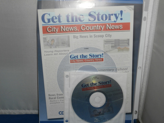 Cover of Get the Story-Win/Mac 1998 with Book(s) (Get the Story! City News)