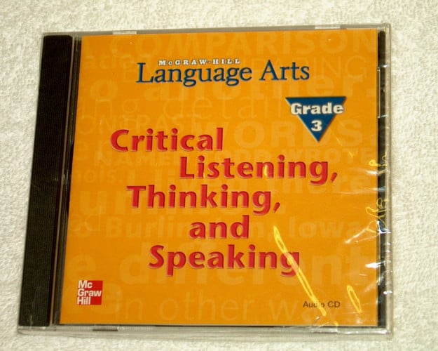 Cover of Language Arts-Critical Listening, Thinking and Speaking GRADE 3 (Grade 3)