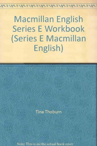 Cover of Macmillan English Series E Workbook (Series E Macmillan English)