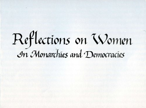 Cover of Reflections on Women in Monarchies and Democracies / A Source Guide for Gifted/Talented Students