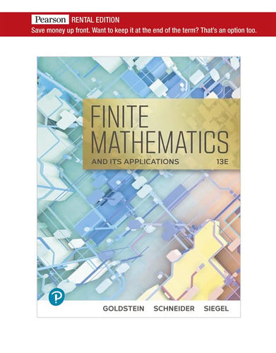 Finite Mathematics & Its Applications