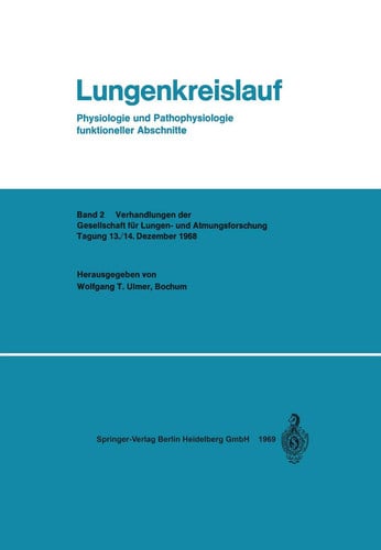 Lungenkreislauf Physiologie und Pathophysiologie funktioneller Abschnitte