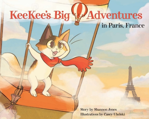 Cover of KeeKee's Big Adventures in Paris, France
