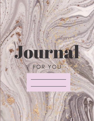 The journal is a beautiful lined notebook