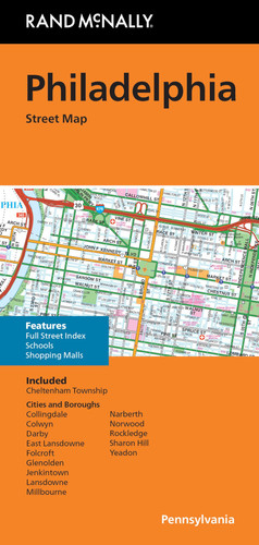 Rand McNally Folded Map: Philadelphia Street Map