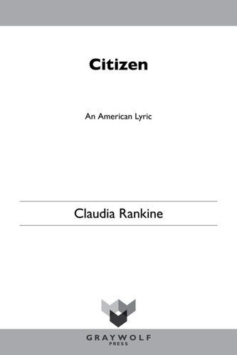 Cover of Citizen An American Lyric