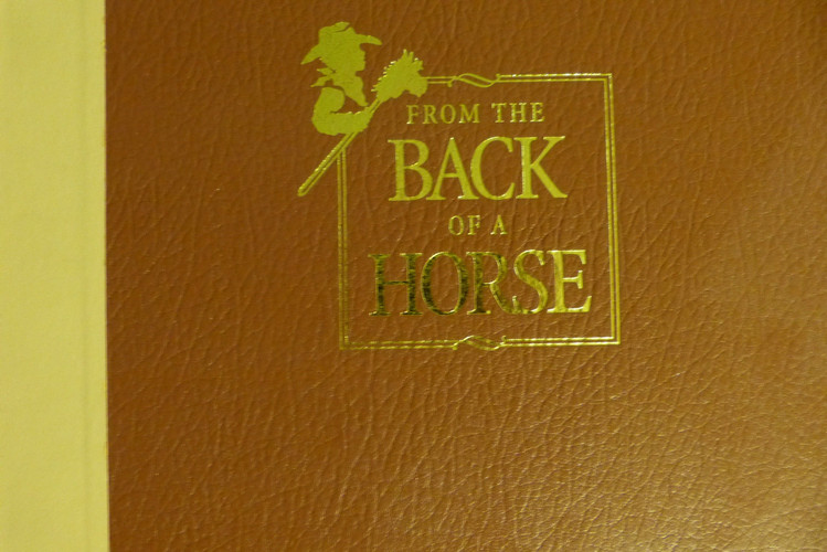 Cover of From the back of a horse