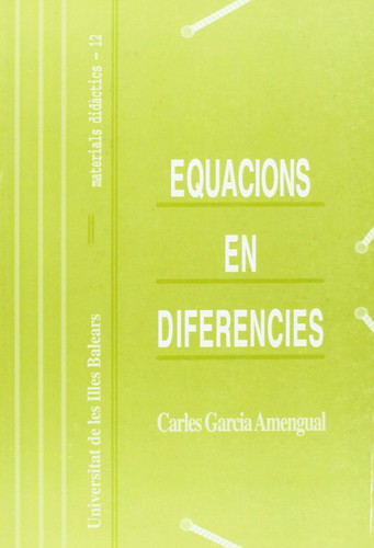 Equacions de diferències