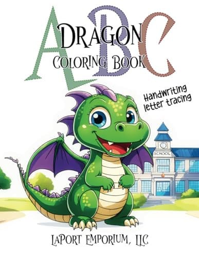 Cover of ABC Dragon Coloring Book