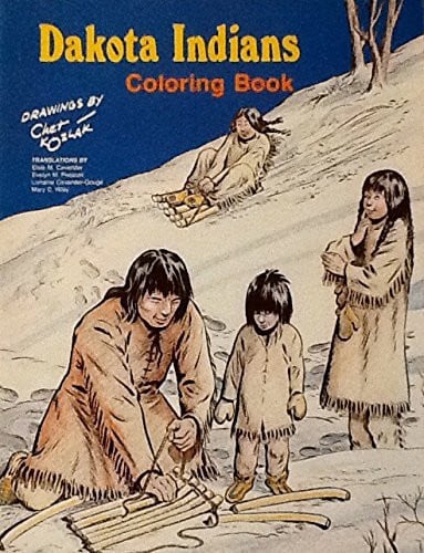 Cover of Dakota Indians Coloring Book