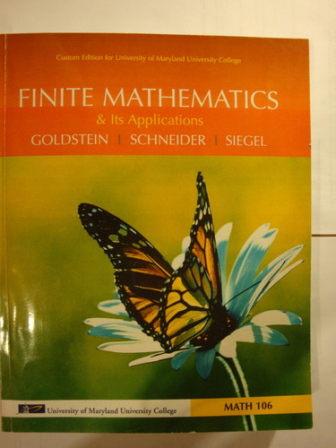 Finite Mathematics & Its Applications (Custom Edition for University of Maryland University College)
