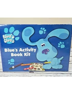 Cover of Blue's Activity Book Kit with Book and Other and Crayons and Paint Brush