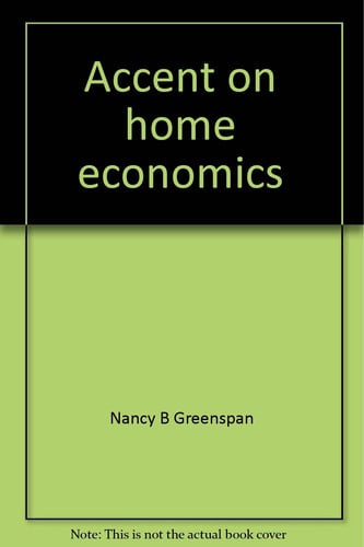 Cover of Accent on home economics