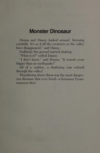 Cover of Monster of Lost Valley
